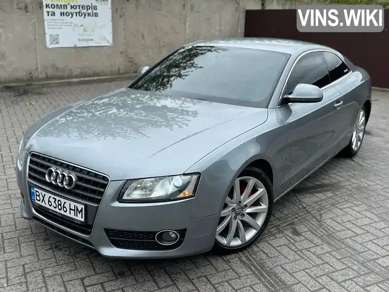 Купе Audi A5 2008 1.98 л. Ручная / Механика обл. Хмельницкая, Хмельницкий - Фото 1/21