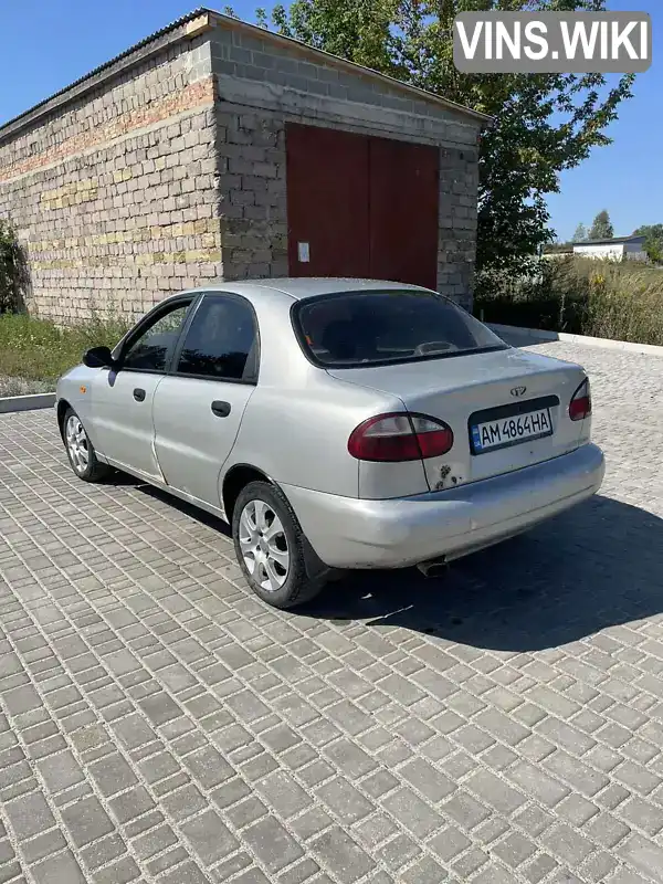 Седан Daewoo Lanos 2007 1.5 л. Ручна / Механіка обл. Житомирська, Баранівка - Фото 1/10