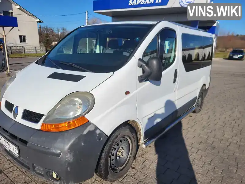 Мінівен Renault Trafic 2005 1.87 л. Ручна / Механіка обл. Івано-Франківська, Івано-Франківськ - Фото 1/21