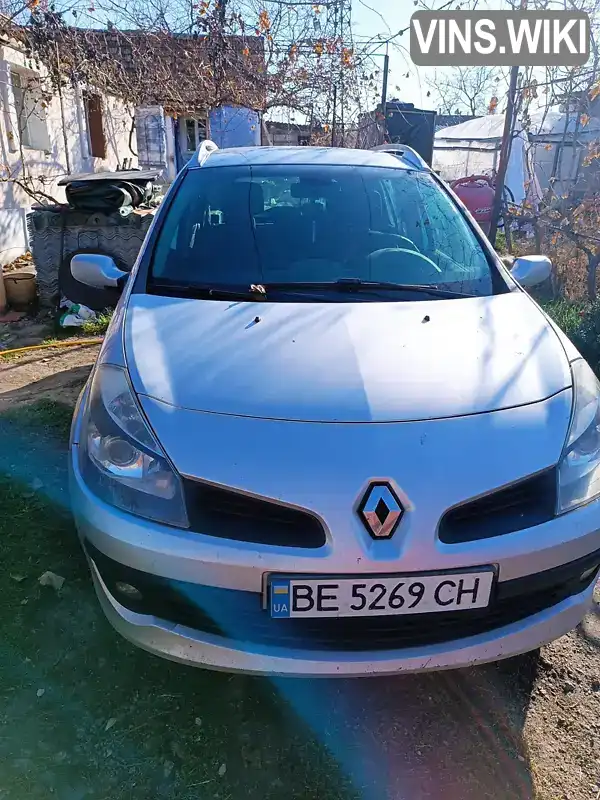 Универсал Renault Clio 2007 1.2 л. Ручная / Механика обл. Николаевская, Вознесенск - Фото 1/5