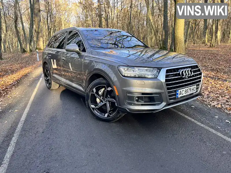 Позашляховик / Кросовер Audi Q7 2017 3 л. Автомат обл. Волинська, Луцьк - Фото 1/21