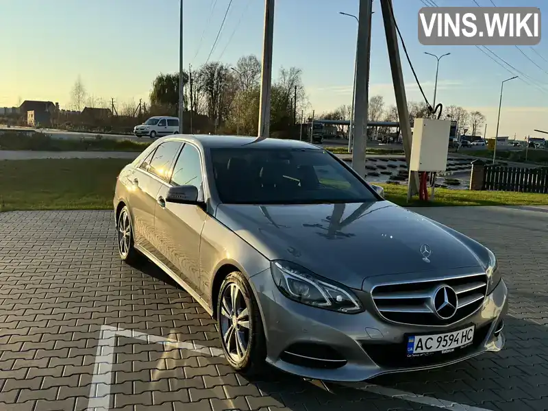 Седан Mercedes-Benz E-Class 2013 2.14 л. Автомат обл. Волинська, Луцьк - Фото 1/21