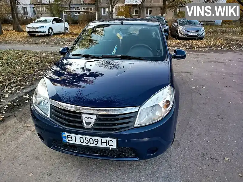 Хетчбек Dacia Sandero 2009 1.4 л. Ручна / Механіка обл. Полтавська, Полтава - Фото 1/19