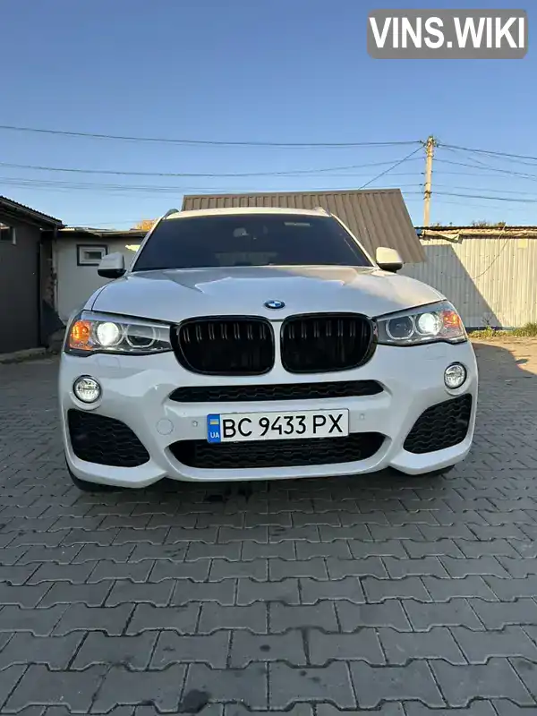 Внедорожник / Кроссовер BMW X3 2016 2 л. Автомат обл. Львовская, Сокаль - Фото 1/21