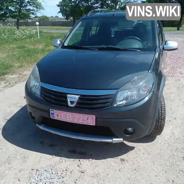 Позашляховик / Кросовер Dacia Sandero StepWay 2011 1.6 л. Ручна / Механіка обл. Сумська, Ромни - Фото 1/18