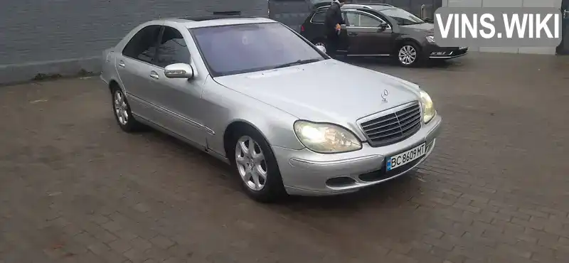 Седан Mercedes-Benz S-Class 2003 4.27 л. Типтронік обл. Волинська, Горохів - Фото 1/9