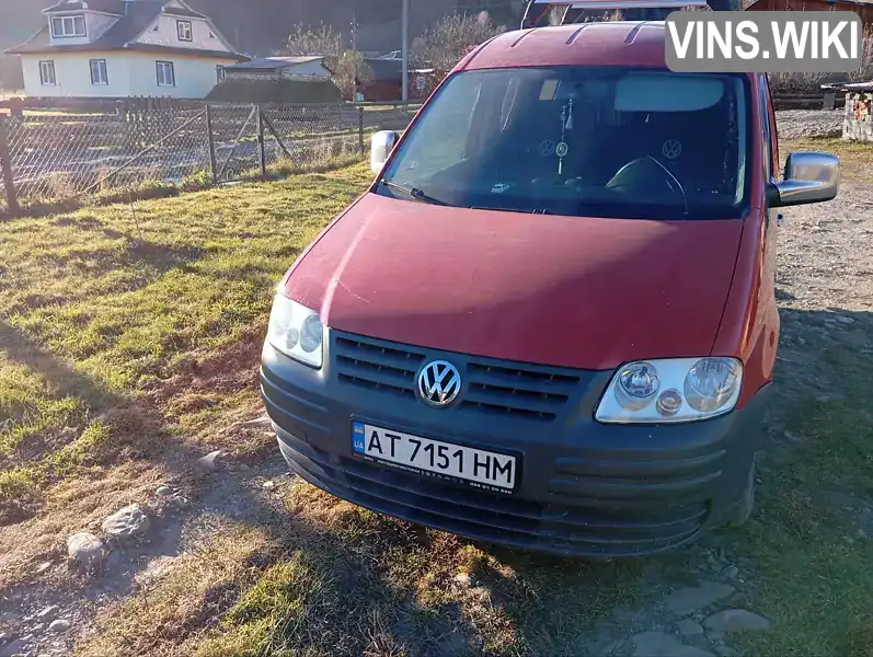 Мінівен Volkswagen Caddy 2006 2 л. Ручна / Механіка обл. Івано-Франківська, Верховина - Фото 1/15