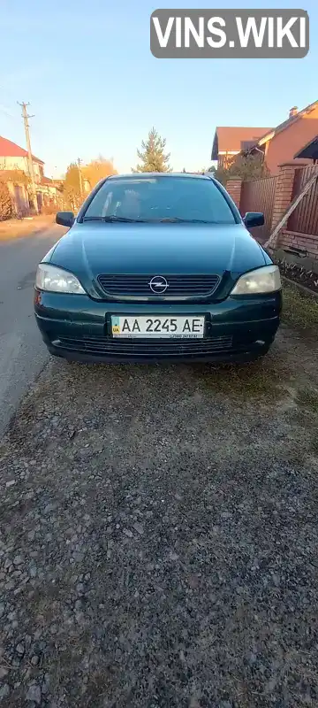 Седан Opel Astra 2002 null_content л. Ручна / Механіка обл. Київська, Київ - Фото 1/21