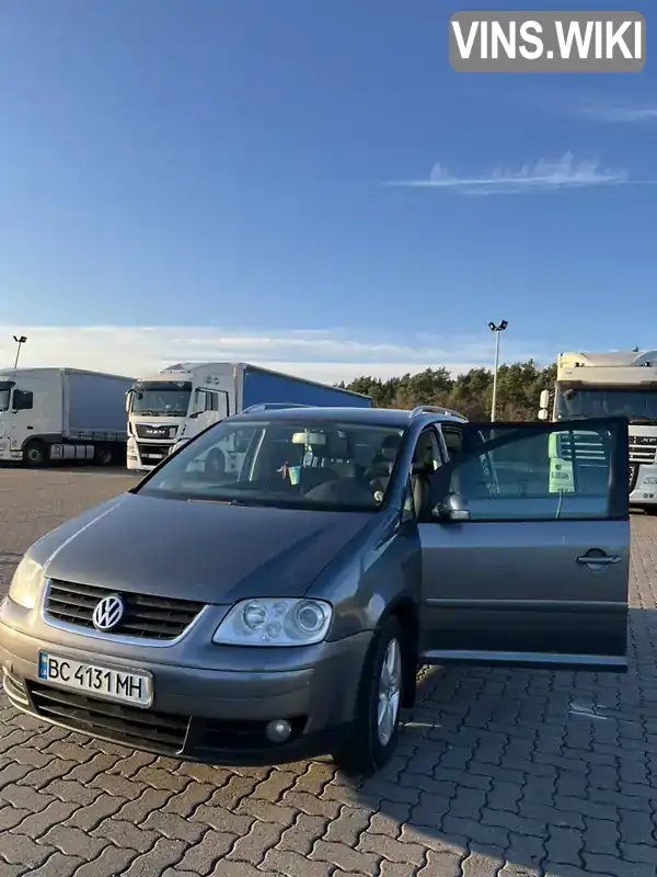 Мінівен Volkswagen Touran 2005 1.97 л. Ручна / Механіка обл. Львівська, Рава-Руська - Фото 1/16