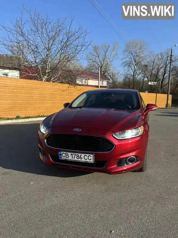 Седан Ford Fusion 2014 2 л. Автомат обл. Чернігівська, Чернігів - Фото 1/21