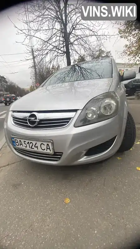 Мінівен Opel Zafira 2010 1.8 л. Ручна / Механіка обл. Кіровоградська, Кропивницький (Кіровоград) - Фото 1/12