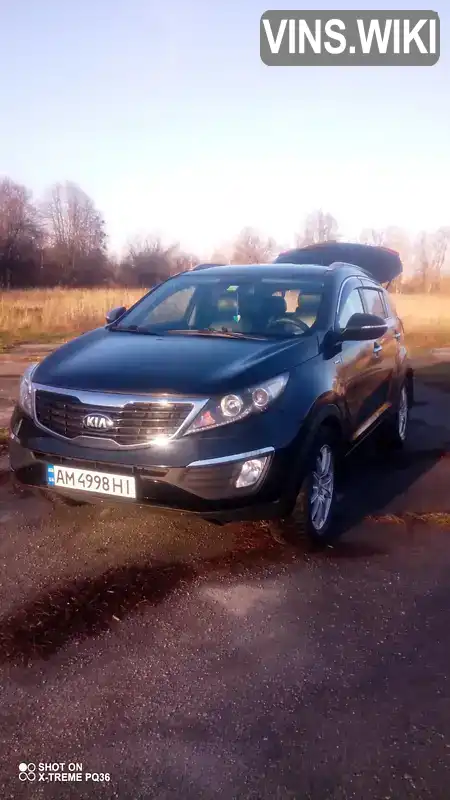 Позашляховик / Кросовер Kia Sportage 2011 2 л. Автомат обл. Житомирська, Звягель - Фото 1/16