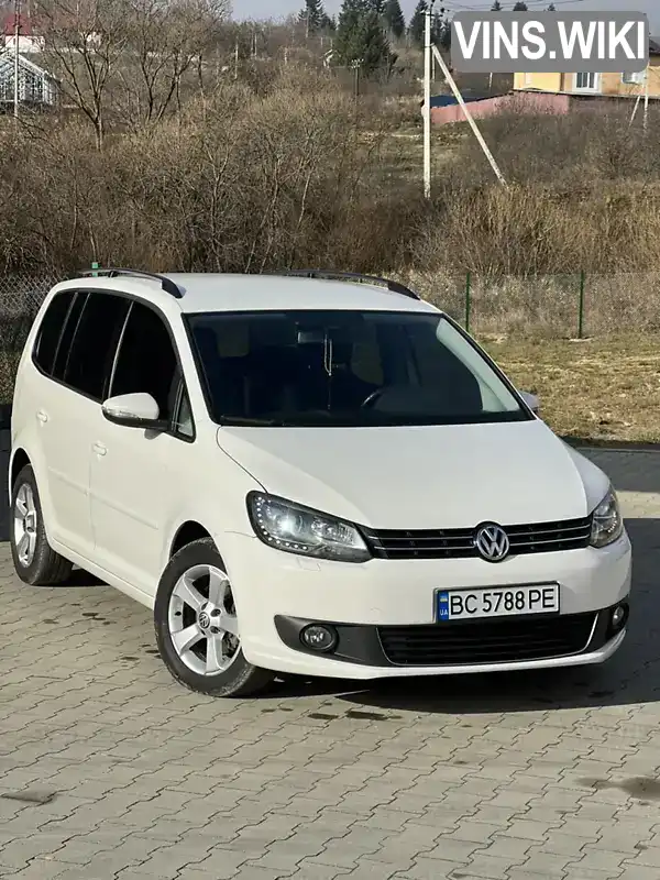 Мінівен Volkswagen Touran 2013 1.6 л. Автомат обл. Львівська, Трускавець - Фото 1/21