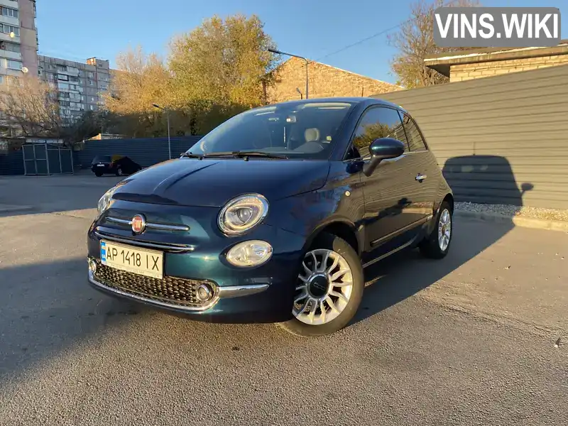 Хетчбек Fiat 500 2017 1.24 л. Робот обл. Запорізька, Запоріжжя - Фото 1/19