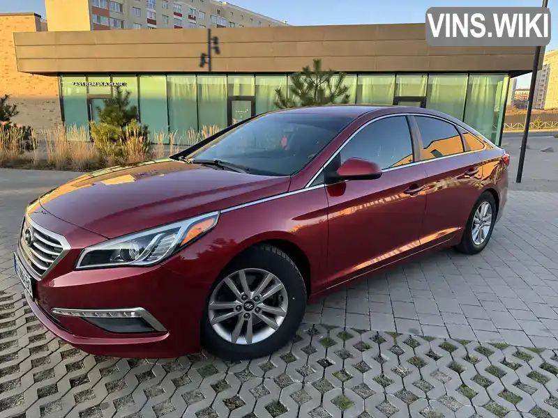 Седан Hyundai Sonata 2015 2.36 л. Автомат обл. Хмельницька, Хмельницький - Фото 1/21