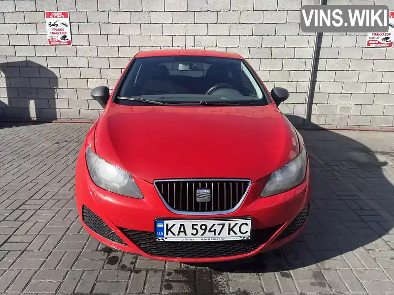 VSSZZZ6JZBR180250 SEAT Ibiza 2011 Хетчбек 1.39 л. Фото 1