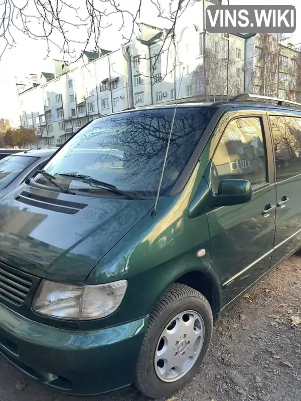 Мінівен Mercedes-Benz V-Class 2002 2.2 л. Ручна / Механіка обл. Чернівецька, Чернівці - Фото 1/17