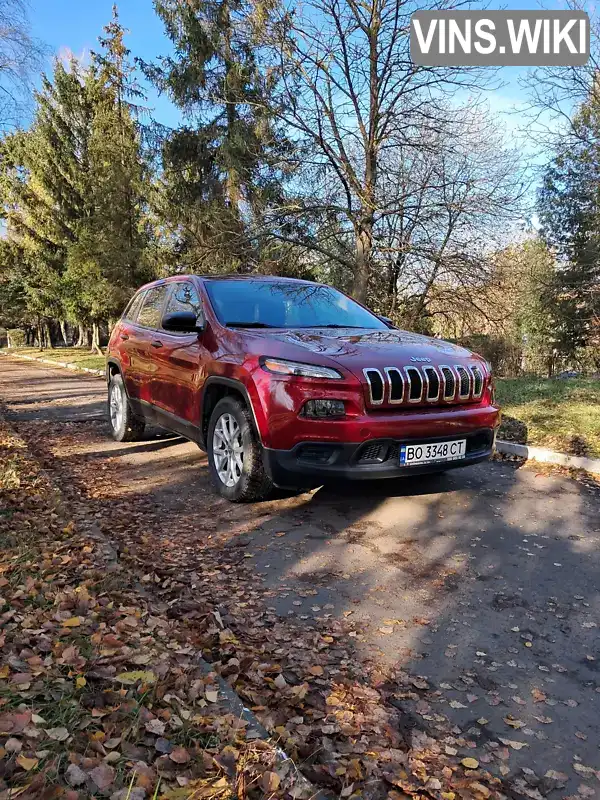 Позашляховик / Кросовер Jeep Cherokee 2014 2.36 л. Автомат обл. Тернопільська, Тернопіль - Фото 1/14