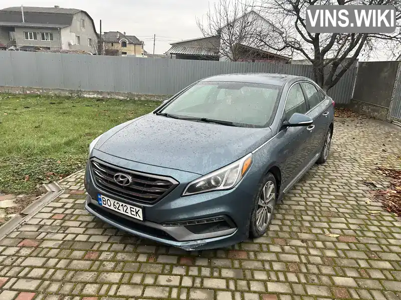 Седан Hyundai Sonata 2015 2.36 л. Автомат обл. Тернопільська, Чортків - Фото 1/11