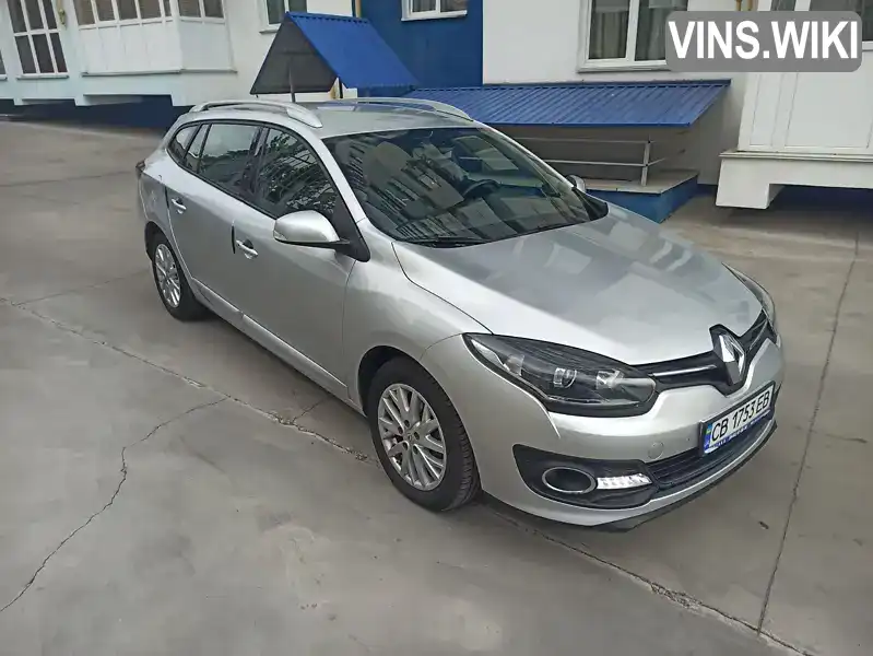 Універсал Renault Megane 2016 1.46 л. Ручна / Механіка обл. Чернігівська, Чернігів - Фото 1/21