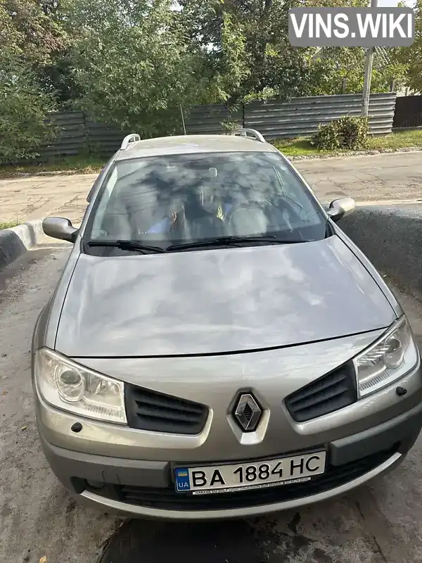 Універсал Renault Megane 2006 1.6 л. Ручна / Механіка обл. Кіровоградська, Кропивницький (Кіровоград) - Фото 1/14