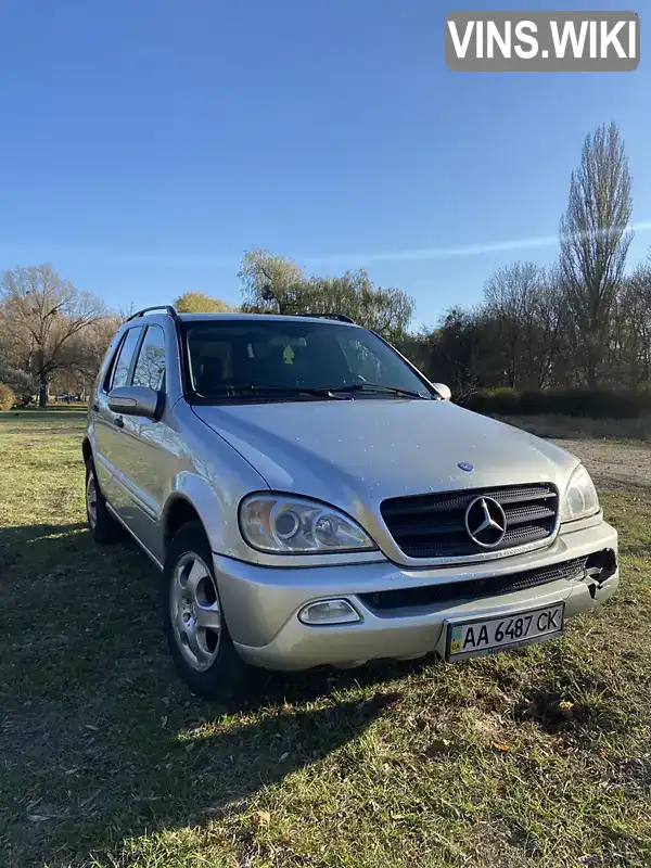 Внедорожник / Кроссовер Mercedes-Benz M-Class 2003 3.2 л. Автомат обл. Киевская, Белая Церковь - Фото 1/10