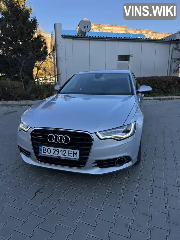 Седан Audi A6 2014 3 л. Автомат обл. Тернопільська, Тернопіль - Фото 1/21