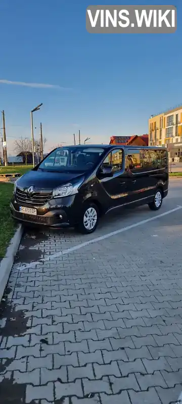 Мінівен Renault Trafic 2018 1.6 л. Ручна / Механіка обл. Волинська, Луцьк - Фото 1/21