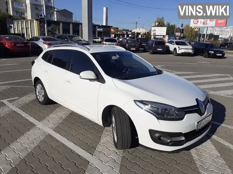 Універсал Renault Megane 2014 1.46 л. Ручна / Механіка обл. Київська, location.city.kriukivshchyna - Фото 1/21