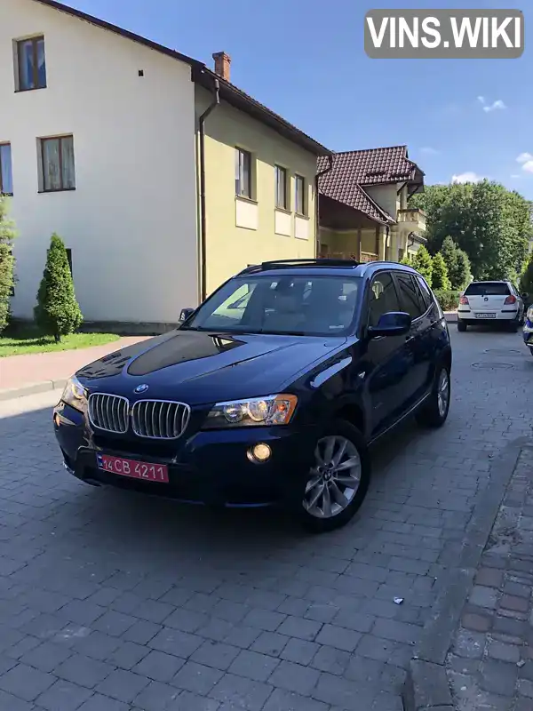 Позашляховик / Кросовер BMW X3 2012 2 л. Автомат обл. Івано-Франківська, Надвірна - Фото 1/21