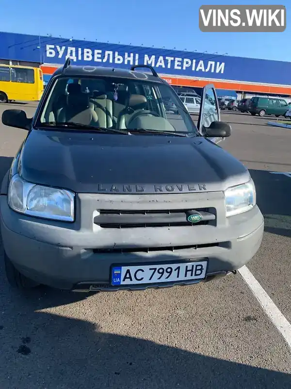 Позашляховик / Кросовер Land Rover Freelander 2000 2.5 л. Автомат обл. Волинська, Луцьк - Фото 1/10