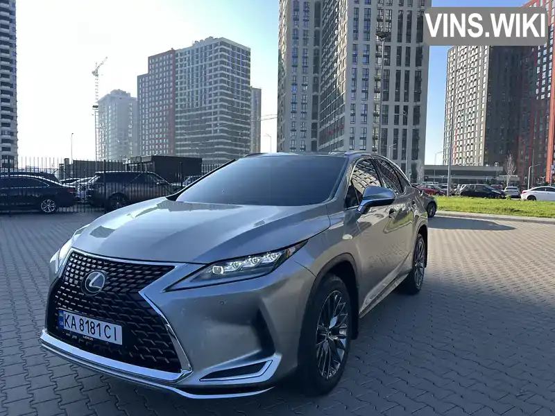 Позашляховик / Кросовер Lexus RX 2020 3.46 л. Варіатор обл. Київська, Київ - Фото 1/21