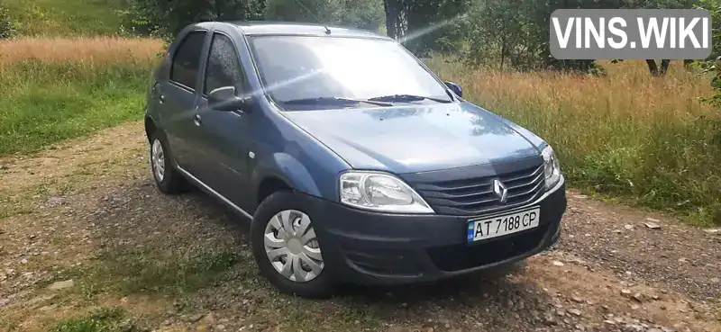 Седан Renault Logan 2011 1.39 л. Ручная / Механика обл. Ивано-Франковская, Яремче - Фото 1/21