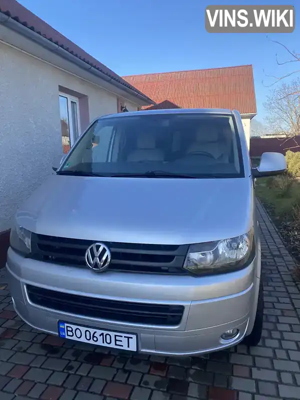 Мінівен Volkswagen Caravelle 2012 2 л. Ручна / Механіка обл. Тернопільська, Шумськ - Фото 1/21