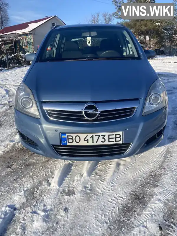 Минивэн Opel Zafira 2008 1.7 л. Ручная / Механика обл. Тернопольская, Бучач - Фото 1/21