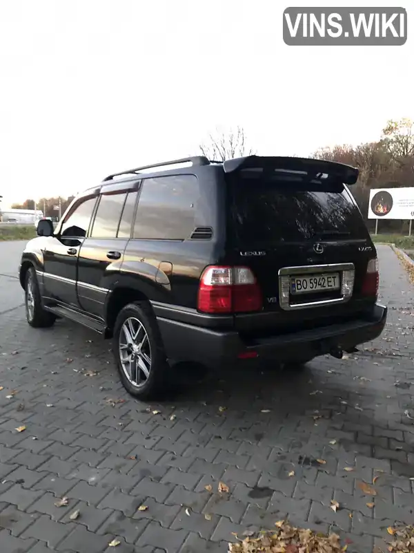 Позашляховик / Кросовер Lexus LX 2004 4.7 л. Автомат обл. Тернопільська, Тернопіль - Фото 1/21