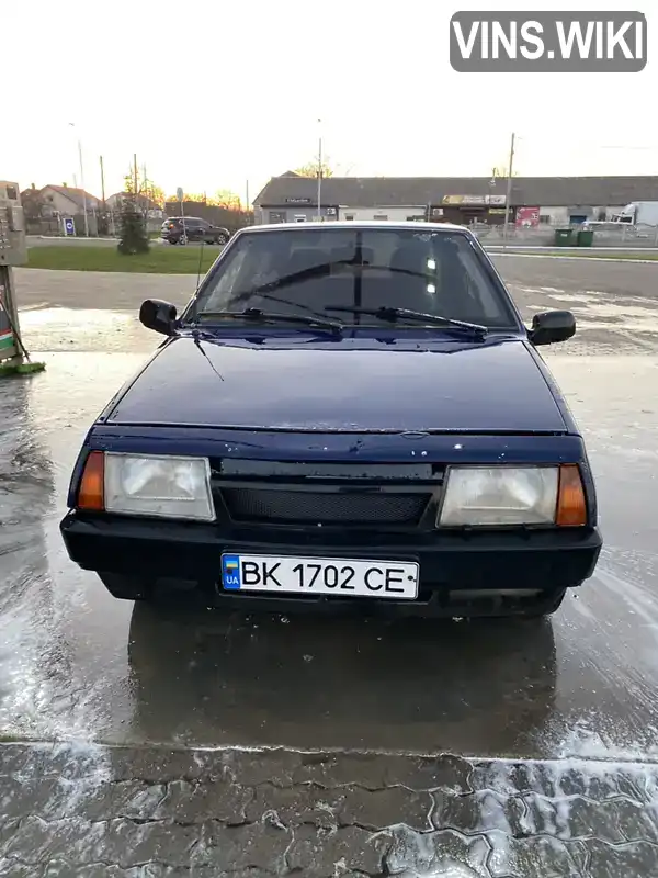 Хетчбек ВАЗ / Lada 2109 1990 1.29 л. Ручна / Механіка обл. Рівненська, Рівне - Фото 1/8