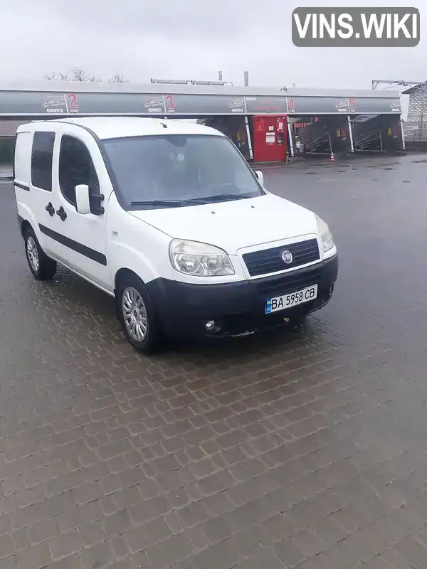 Минивэн Fiat Doblo 2008 1.9 л. Ручная / Механика обл. Кировоградская, Кропивницкий (Кировоград) - Фото 1/7