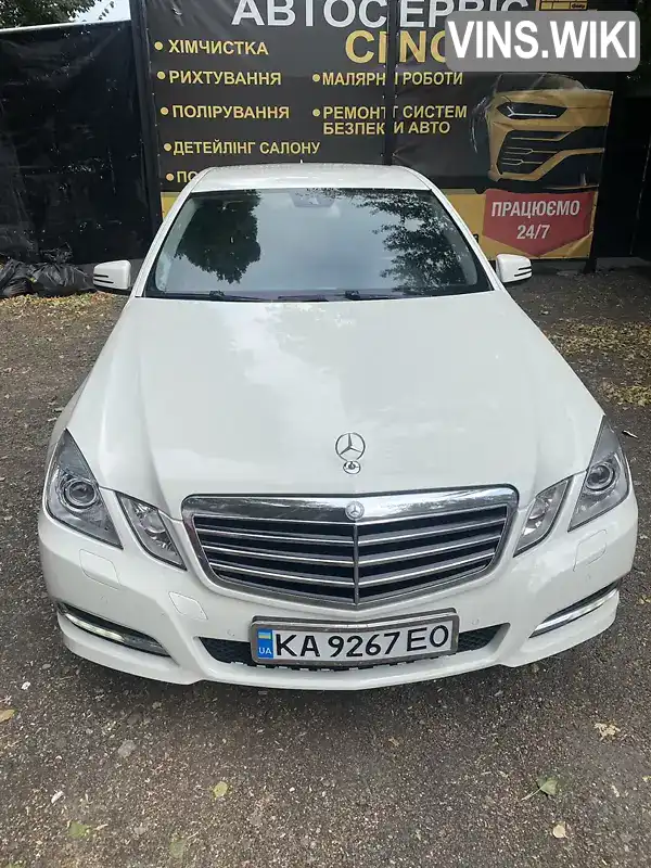 Седан Mercedes-Benz E-Class 2011 2.2 л. Автомат обл. Київська, Київ - Фото 1/12