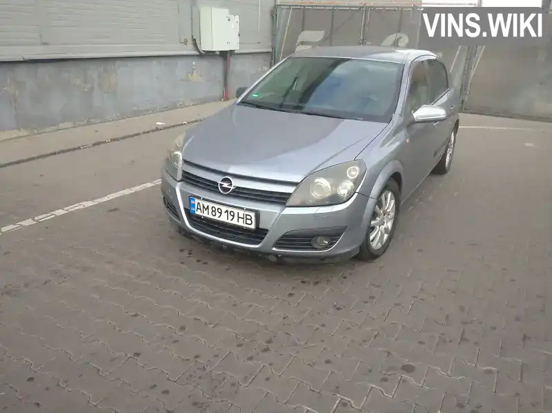 W0L0AHL4845219061 Opel Astra 2004 Хэтчбек 1.7 л. Фото 1