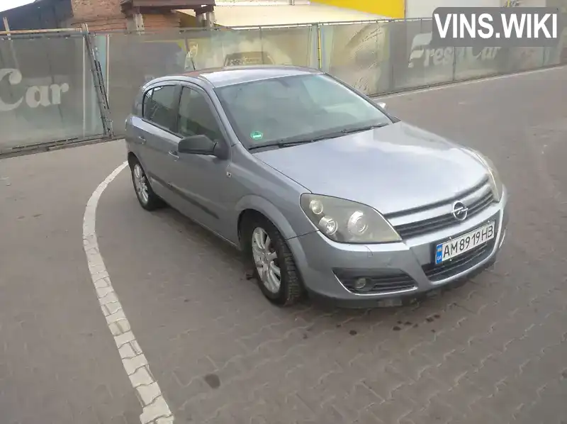 W0L0AHL4845219061 Opel Astra 2004 Хэтчбек 1.7 л. Фото 4