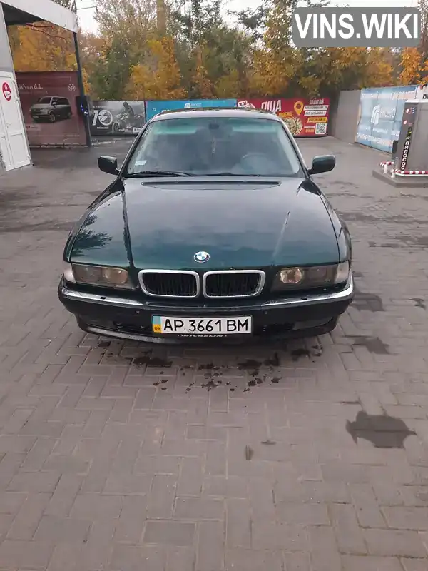 Седан BMW 7 Series 1998 3.5 л. Типтронік обл. Запорізька, Запоріжжя - Фото 1/12