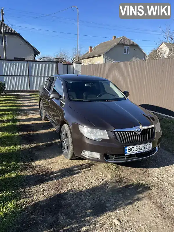 Ліфтбек Skoda Superb 2012 1.8 л. Ручна / Механіка обл. Львівська, location.city.zhuravno - Фото 1/21