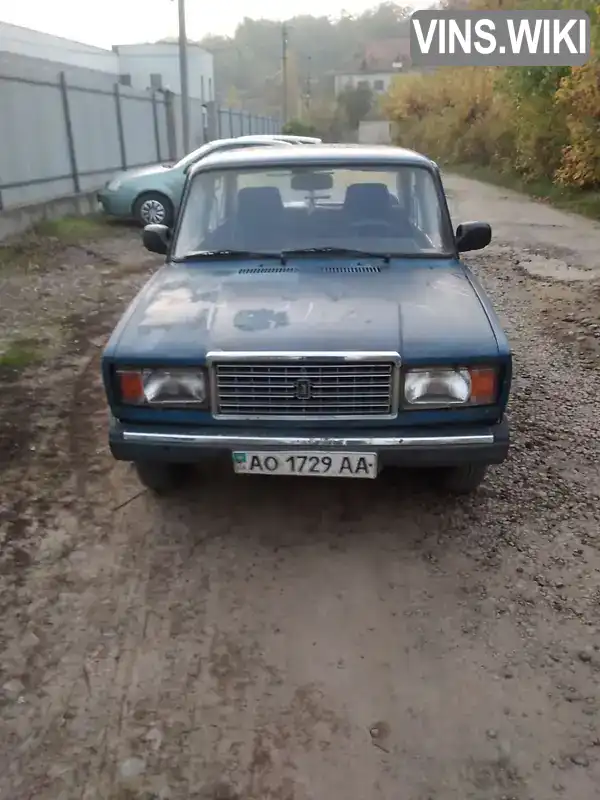 Седан ВАЗ / Lada 2107 2004 1.45 л. обл. Закарпатська, Ужгород - Фото 1/7