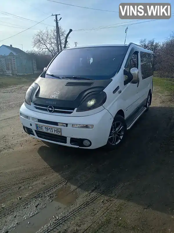 Минивэн Opel Vivaro 2001 1.9 л. Ручная / Механика обл. Николаевская, Очаков - Фото 1/9