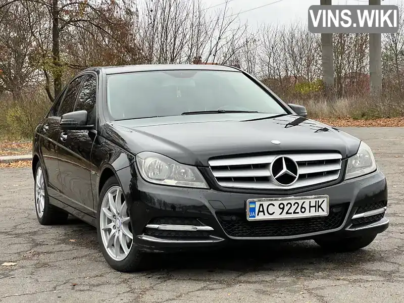 Седан Mercedes-Benz C-Class 2012 2.14 л. Автомат обл. Волинська, location.city.volodymyr - Фото 1/11