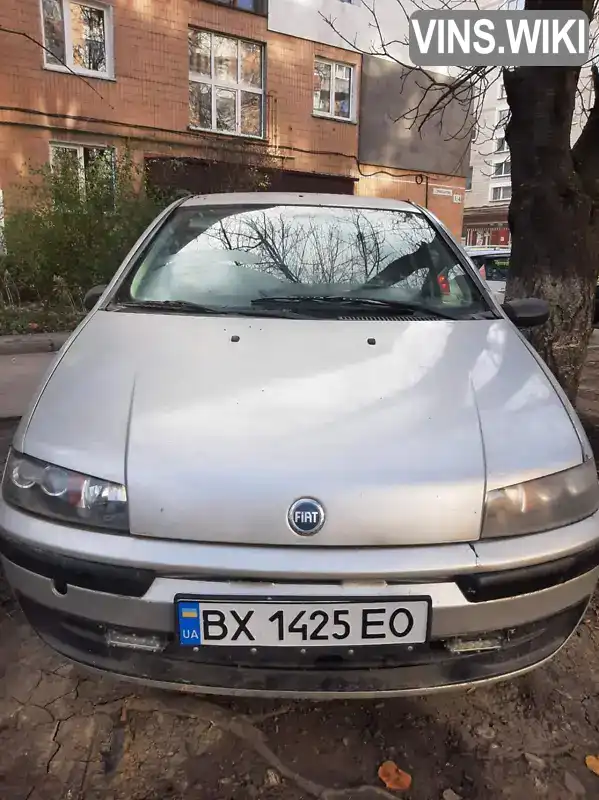 Хетчбек Fiat Punto 2002 1.24 л. Ручна / Механіка обл. Хмельницька, Кам'янець-Подільський - Фото 1/8