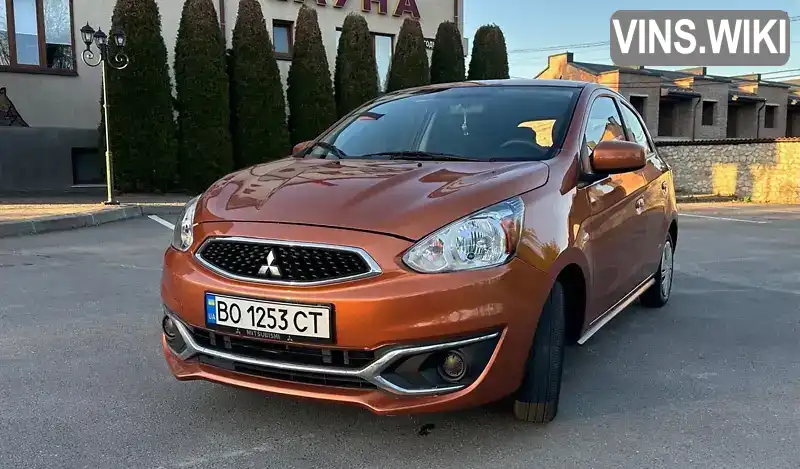 Хетчбек Mitsubishi Mirage 2019 1.19 л. Автомат обл. Тернопільська, Тернопіль - Фото 1/18