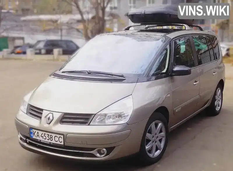 Мінівен Renault Espace 2011 2 л. Ручна / Механіка обл. Київська, Київ - Фото 1/13