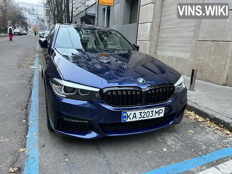 WBAJA7C54JWA74893 BMW 5 Series 2018 Седан 2 л. Фото 1